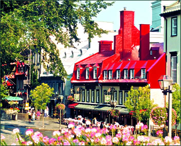 Auberge du Tresor, Quebec City historic accommodation.
