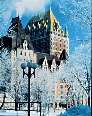 Le Chateau Frontenac hotel , cultural history in Quebec City.