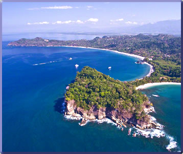 Manuel Antonio National Park beaches and coastline.