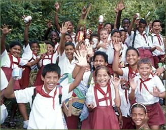 Cuban children have many educational opportunities.