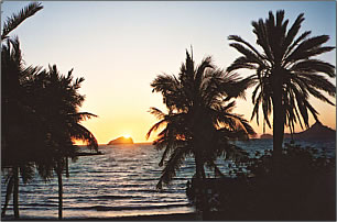 Sea of Cortez sunset.