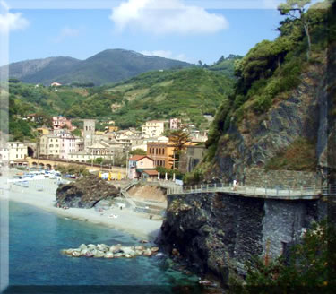 Village of Monterosso in Cinque Terre National Park, Italy.