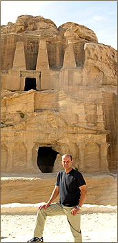 Israel and Middle Eastern peace at Petra, Jordan by Margie Goldsmith.
