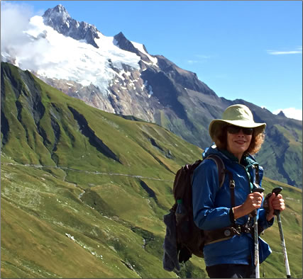 Article by MaryAnn Gerst about trekking the Tour du Mont Blanc in the Alps.