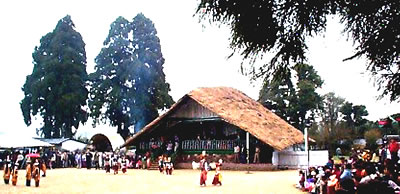 Meghalaya, India cultural vacations and Nongkriem Dance Festival.