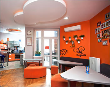 Mosquito Hostel in Krakow, Poland, article about Hostel Dining Around the World.