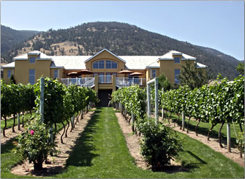Tinhorn Creek Vineyards: Okanagan Valley tourism outdoors, British Columbia active outdoors travel.