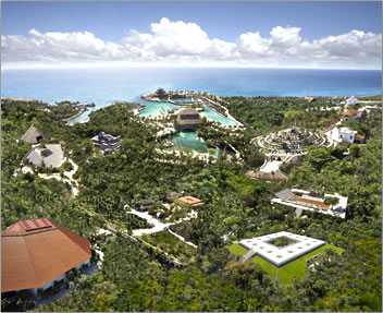 Xcaret, Riviera Maya, Yucatan Peninsula, Mexico.