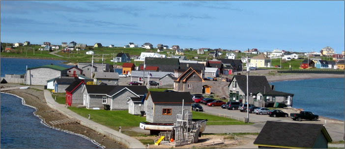 Havre-Aubert is a picturesque historic village on Les Iles de la Madeleine, Magdalen Islands.