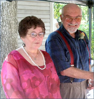 Ron and Adelle Milavsky on RV camping holidays in Europe.