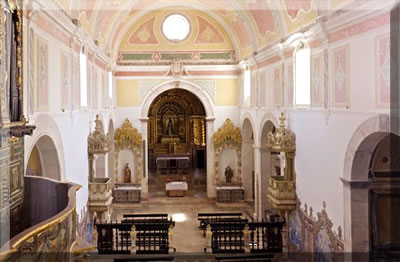 Convento do Espinheiro Hotel and Spa convent church, Portugal.