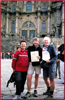 Santiago de Compostela, Spanish walking holidays, women travel in Spain, senior travel in Spain.