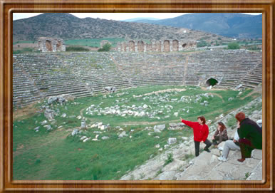 Roman stadium at Aphrodisias.