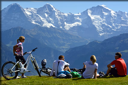 Switzerland’s Outdoor Adventures, hiking and cycling in Switzerland.