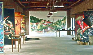 Upper Gallery, Adatepe Olive Oil Museum, Turkey