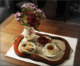 Traditional Welsh tea service, eight travel experiences in Wales. 