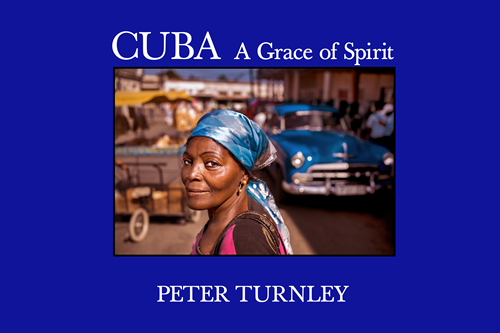 Cuba a grace of spirit book cover by Peter Turnley